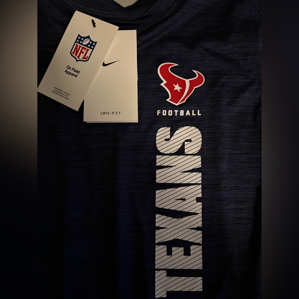 Nike Blue Texans Jersey Shirt